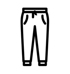 Joggers Clothing Line Icon