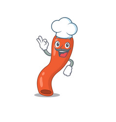 Talented Appendix Chef Cartoon Drawing Wearing