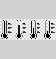 Temperature Symbol Set Isolated