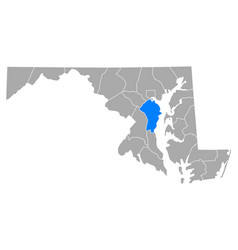 Map Anne Arundel In Maryland