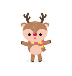 Merry Christmas And Happy New Year Reindeer