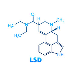 Lsd Formula Lysergic Acid Diethylamide Drug