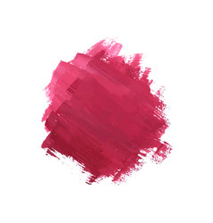 Watercolor Brush Stroke Dark Pink Design