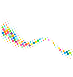 Colorful Dot Waveform