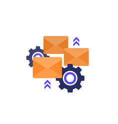 Email Automation Icon Design