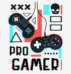 Play Video Game Poster Pro Gamer Concept Wired