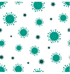 Coronavirus Covid19-19 Seamless Pattern Repetitive