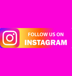 Follow Us On Instagram Sign Follow Us Button