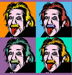 Portrait Albert Einstein Physicist Chemist