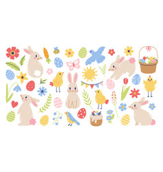 Set Of Easter Design Elements