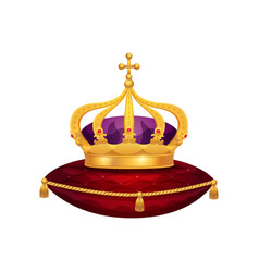 Pillow With Crown Composition