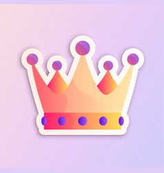 Prom Party Decorative Gradient Crown