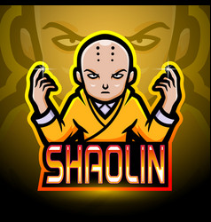 Shaolin Esport Logo Mascot Design