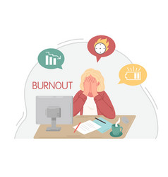 Professional Burnout Concept