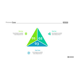 Triangle Diagram Slide Template