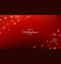 Valentine S Day Background With Heart Shaped Bokeh