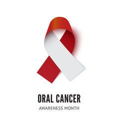 Oral Cancer Awareness Ribbon