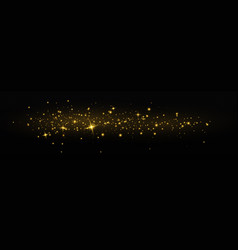 Starry Gold Dust Flash Light Spark Sparkle Stars