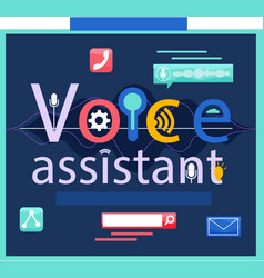 Voice Assistant Banner Smart Speaker With