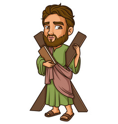 Andrew The Apostle Cartoon Clip Art