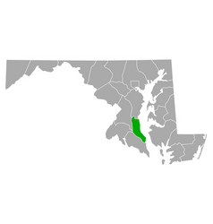 Map Calvert In Maryland