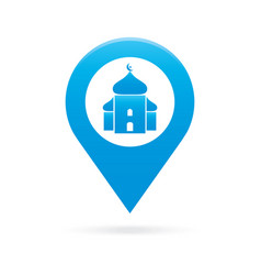 Mosque Surau Map Pointer Icon Marker Gps Location