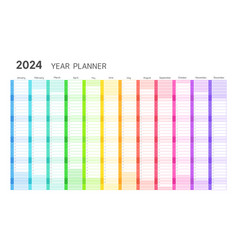 Year Planner 2024 Calendar