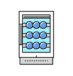 Wine Cooler Color Icon