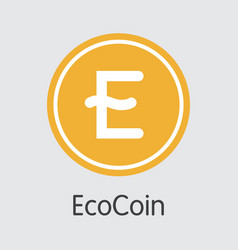 Ecocoin Virtual Currency Eco Logo