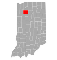 Map Pulaski In Indiana