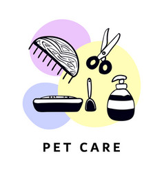 Pet Care Items Composition Of Elements