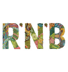 Abbreviation Dance Rnb Decorative