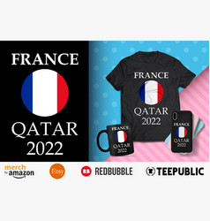 France Qatar 2022 Shirt Design