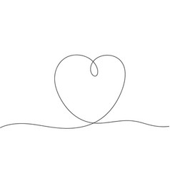 Heart One Line