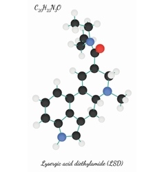 Lysergic Acid Diethylamide C20h25n3o Molecule