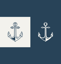 Anchors Anchor Silhouette Icon Set Anchor