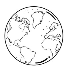 World Doodle Icon