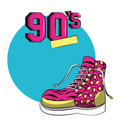 90s Retro Fashion Women Boot