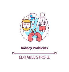 Kidney Problems Concept Icon