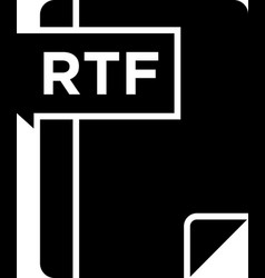 Rtf Icon Symbols Pictograms Design Elements