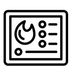 Tablet Diet App Icon Outline Run Program