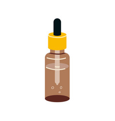 Brown Glass Bottle Of Essential Oil Pipette