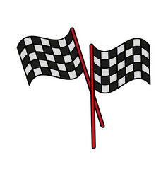 Final Lap Flags Icon Image