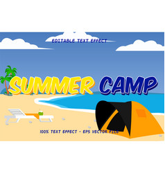 Summer Camp Text Effect