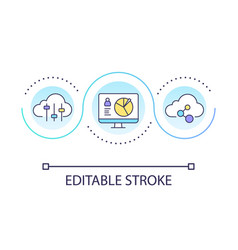 Virtual Storage For Personal Data Loop Concept