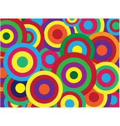 Colorful Circle Seamless Pattern