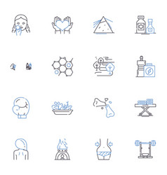 Functional Medicine Line Icons Collection