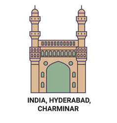 India Hyderabad Charminar Travel Landmark