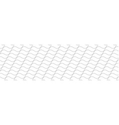 Seamless Ornate Pattern Of Wavy Intersecting Line