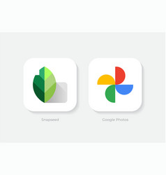 Snapseed And Google Photos Logo